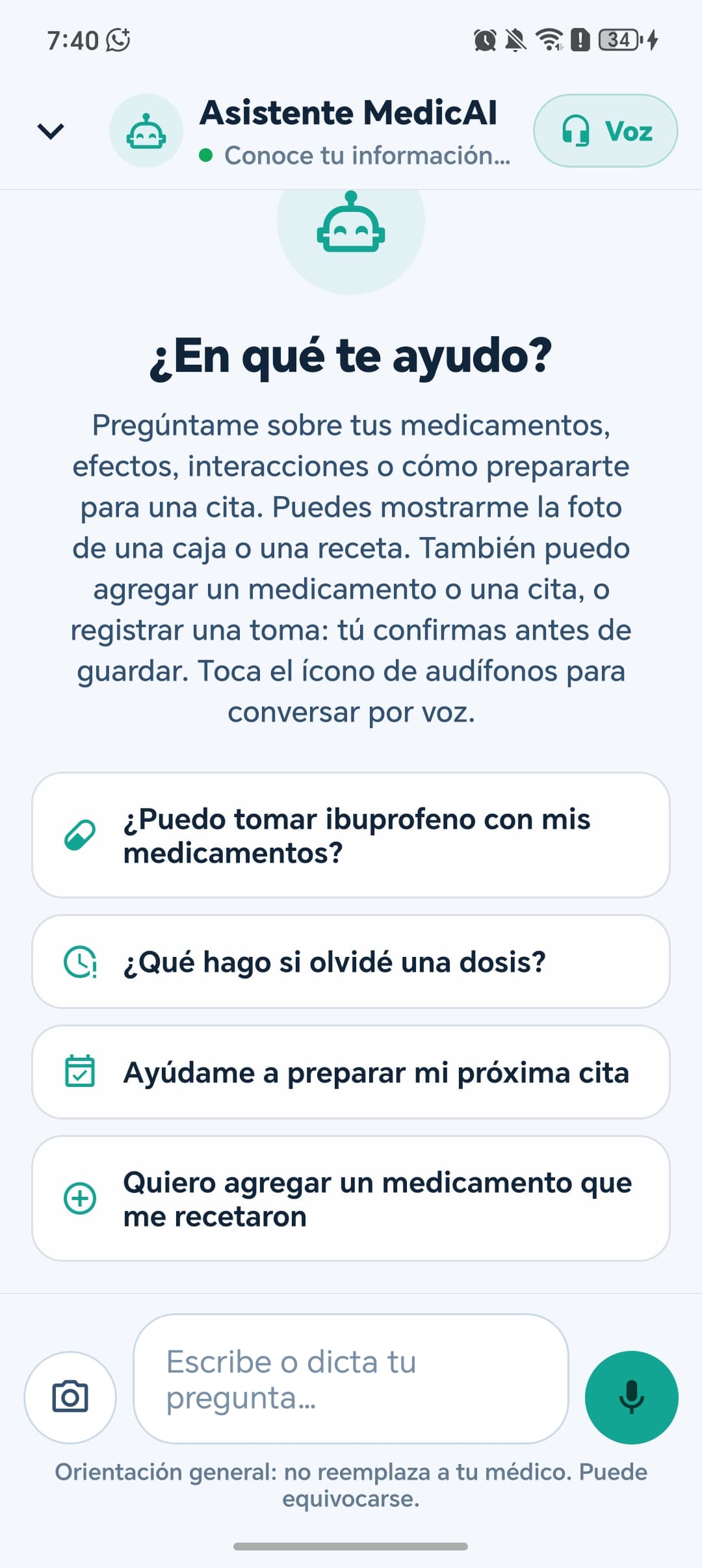 Módulo Asistente de MedicAI